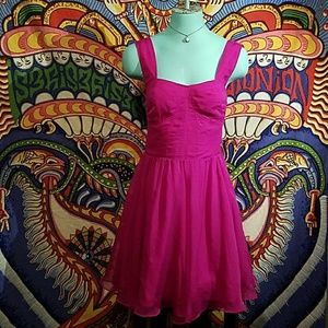 Fuschia colored Guess dress